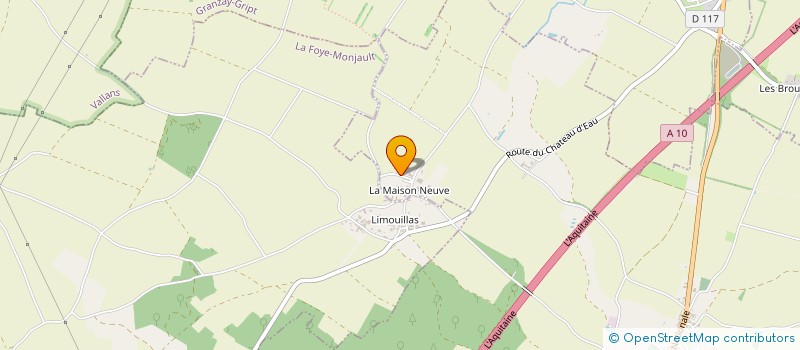 localisation de l'entreprise MONSIEUR EMMANUEL GUILLAUME  BEAUVOIR-SUR-NIORT