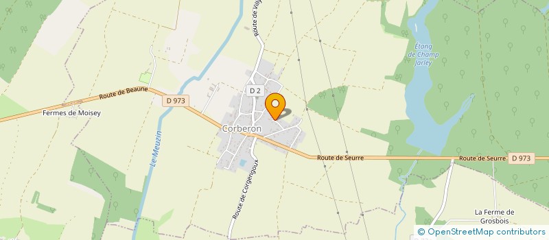 localisation de l'entreprise MONSIEUR EMMANUEL GUILLEMIER  CORBERON