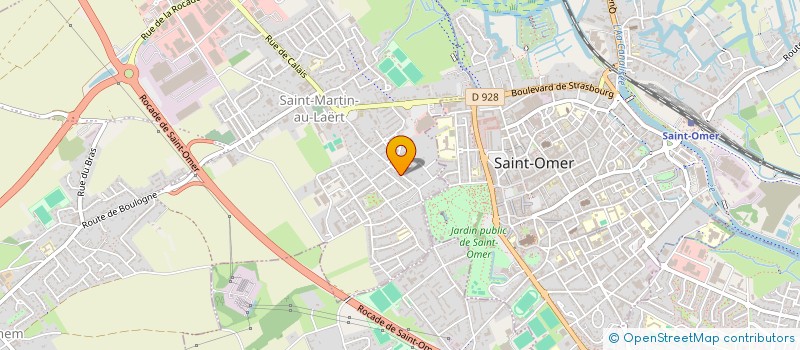 localisation de l'entreprise MONSIEUR EMMANUEL GUISE  SAINT-MARTIN-LEZ-TATINGHEM