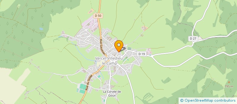 localisation de l'entreprise MONSIEUR EMMANUEL GULLAUD  BREMONDANS