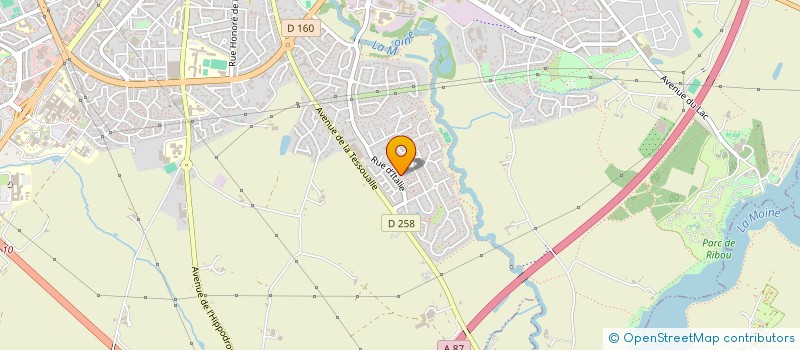 localisation de l'entreprise MONSIEUR EMMANUEL GUY  CHOLET