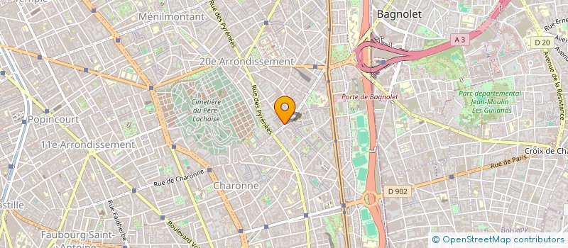 localisation de l'entreprise MONSIEUR EMMANUEL HADDAD  PARIS