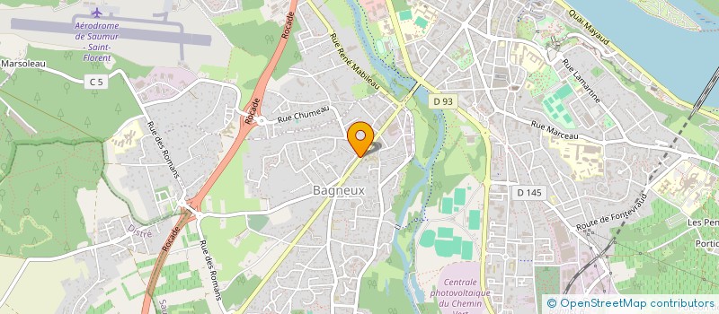 localisation de l'entreprise MONSIEUR EMMANUEL HAMON  SAUMUR