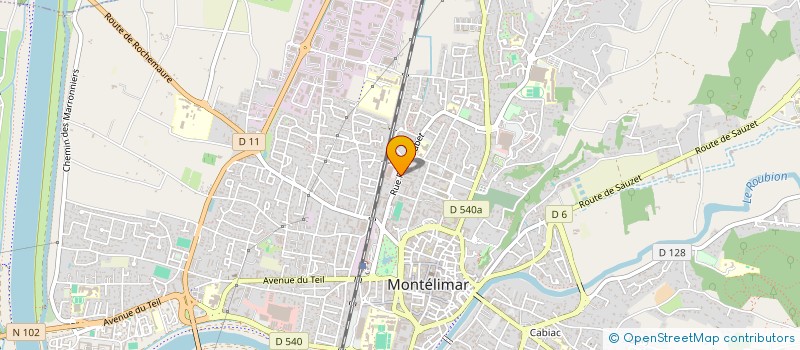 localisation de l'entreprise MONSIEUR EMMANUEL HAREAU à MONTELIMAR