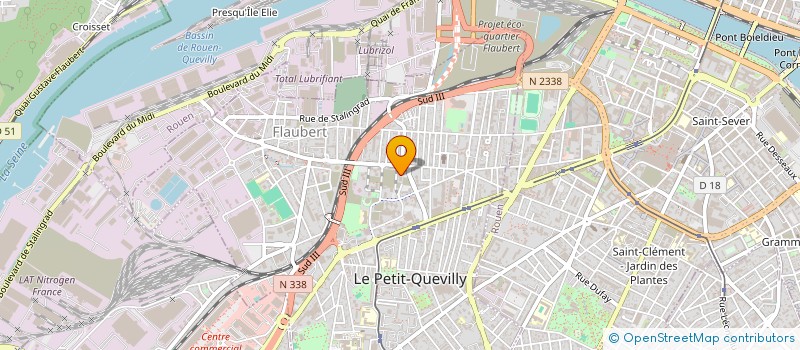localisation de l'entreprise MONSIEUR EMMANUEL HARNAY à LE PETIT-QUEVILLY