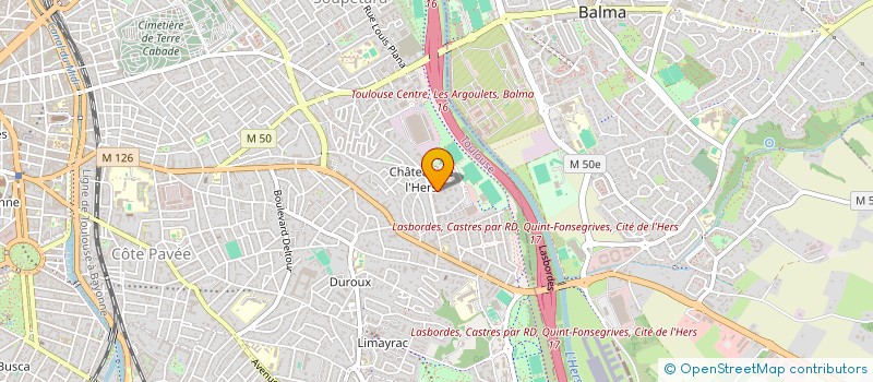 localisation de l'entreprise MONSIEUR EMMANUEL HARO à TOULOUSE