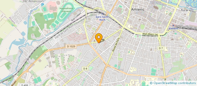 localisation de l'entreprise MONSIEUR EMMANUEL HARTMANN  AMIENS