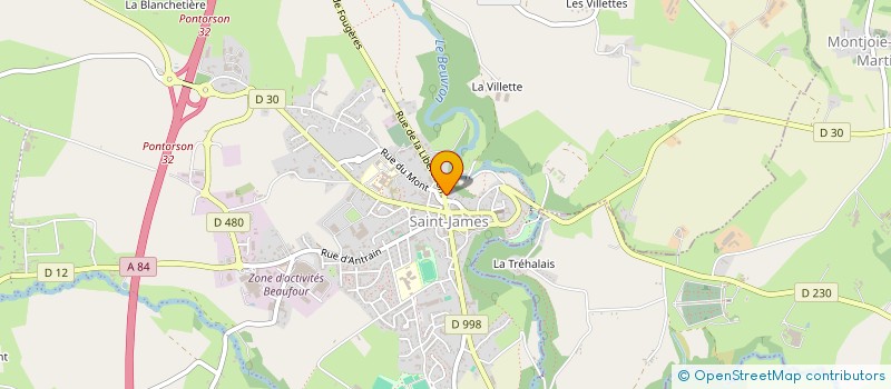 localisation de l'entreprise MONSIEUR EMMANUEL HAUGUET à SAINT-JAMES