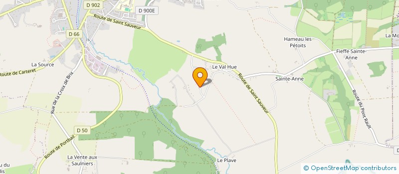 localisation de l'entreprise MONSIEUR EMMANUEL HELAINE  BRICQUEBEC-EN-COTENTIN