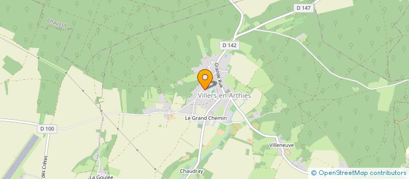 localisation de l'entreprise MONSIEUR EMMANUEL HELLOT à VILLERS-EN-ARTHIES
