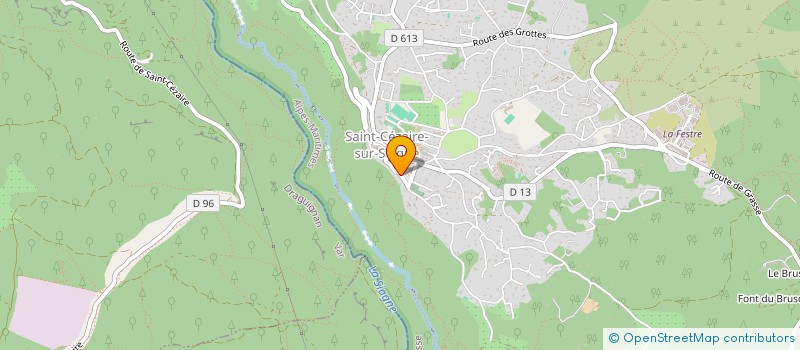 localisation de l'entreprise MONSIEUR EMMANUEL HENROT à SAINT-CEZAIRE-SUR-SIAGNE