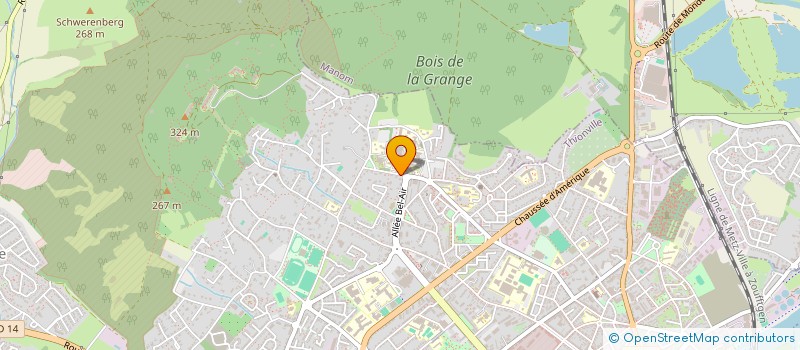 localisation de l'entreprise MONSIEUR EMMANUEL HENRY  THIONVILLE