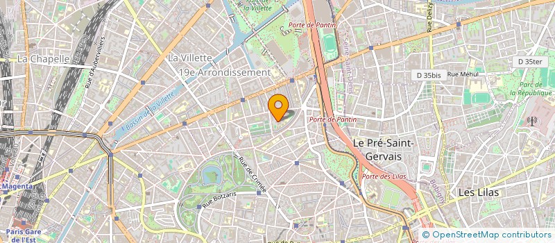 localisation de l'entreprise MONSIEUR EMMANUEL HENRY  PARIS