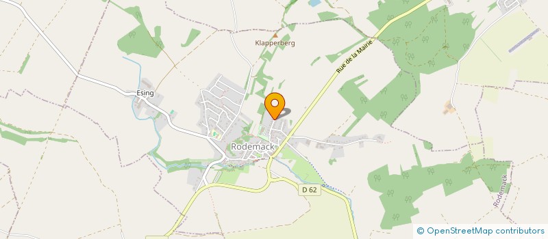 localisation de l'entreprise MONSIEUR EMMANUEL HENRY  RODEMACK