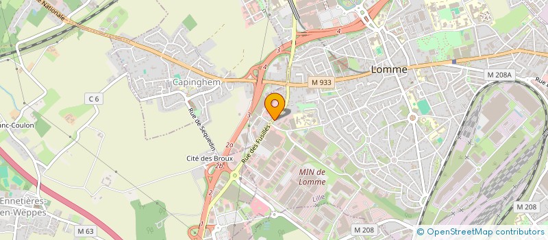 localisation de l'entreprise MONSIEUR EMMANUEL HERBIN à LILLE