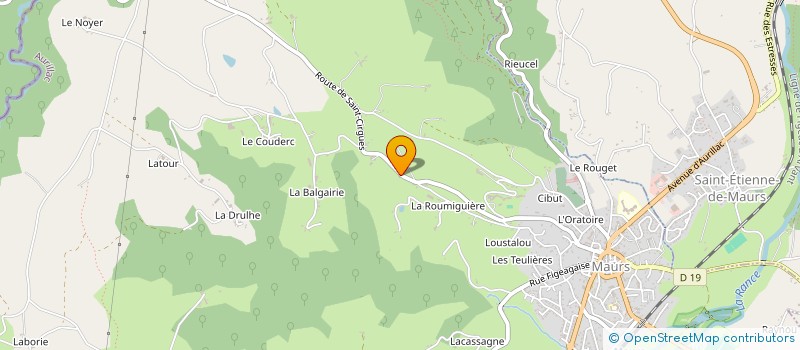 localisation de l'entreprise MONSIEUR EMMANUEL HERCOUET à MAURS