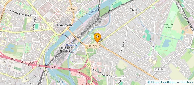 localisation de l'entreprise MONSIEUR EMMANUEL HEROS  THIONVILLE