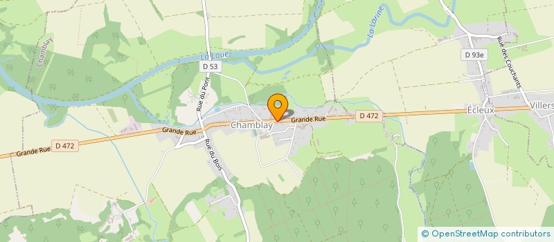 localisation de l'entreprise MONSIEUR EMMANUEL HERVE MILLE  CHAMBLAY