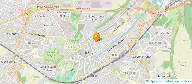 localisation de l'entreprise MONSIEUR EMMANUEL HIEAUX à DREUX