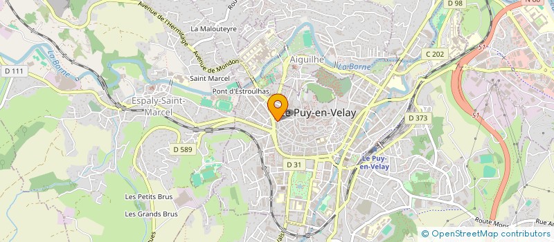 localisation de l'entreprise MONSIEUR EMMANUEL HIS  LE PUY-EN-VELAY