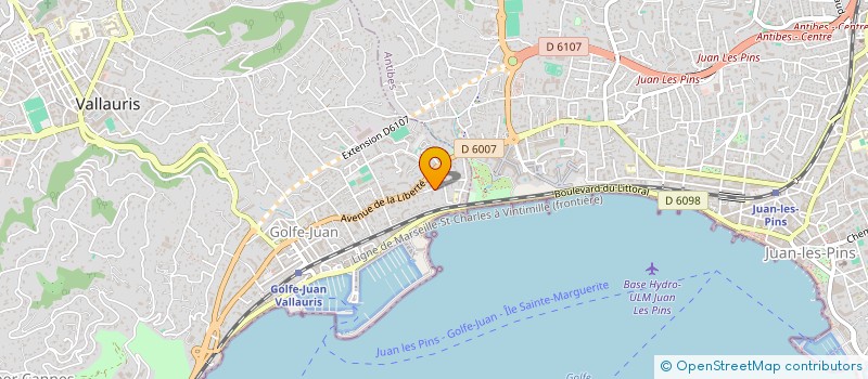 localisation de l'entreprise MONSIEUR EMMANUEL HONOLD à VALLAURIS