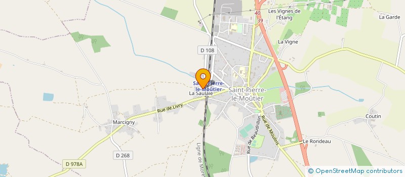 localisation de l'entreprise MONSIEUR EMMANUEL HORNBERGER  SAINT-PIERRE-LE-MOUTIER