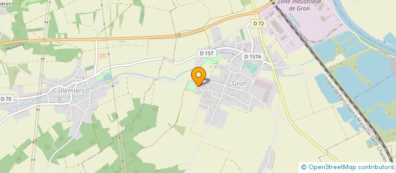 localisation de l'entreprise MONSIEUR EMMANUEL HOUPERT  GRON