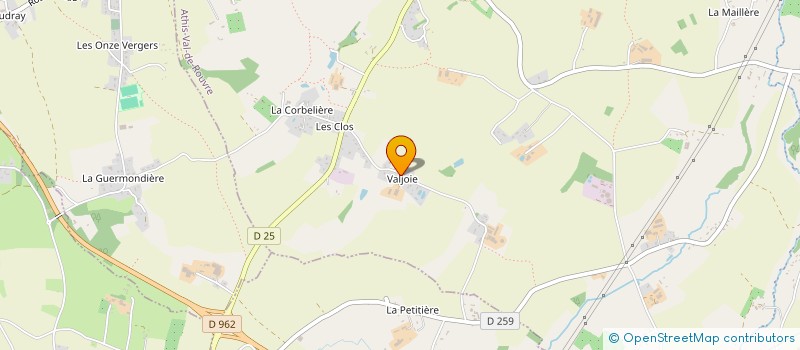 localisation de l'entreprise MONSIEUR EMMANUEL HUET à ATHIS-VAL DE ROUVRE