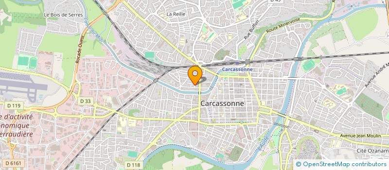 localisation de l'entreprise MONSIEUR EMMANUEL HUET à CARCASSONNE