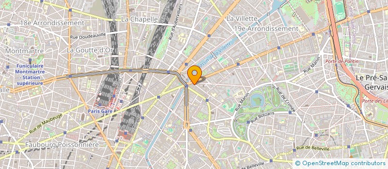 localisation de l'entreprise MONSIEUR EMMANUEL HUGON  PARIS