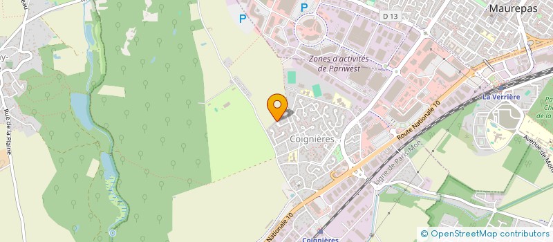 localisation de l'entreprise MONSIEUR EMMANUEL ICART à COIGNIERES