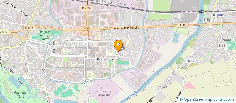 localisation de l'entreprise MONSIEUR EMMANUEL ILUNGA NGOY  MEAUX