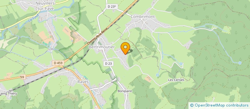 localisation de l'entreprise MONSIEUR EMMANUEL IUNG  BERTRIMOUTIER