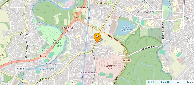 localisation de l'entreprise MONSIEUR EMMANUEL IYERE MADOJEMUM  ILLKIRCH GRAFFENSTADEN