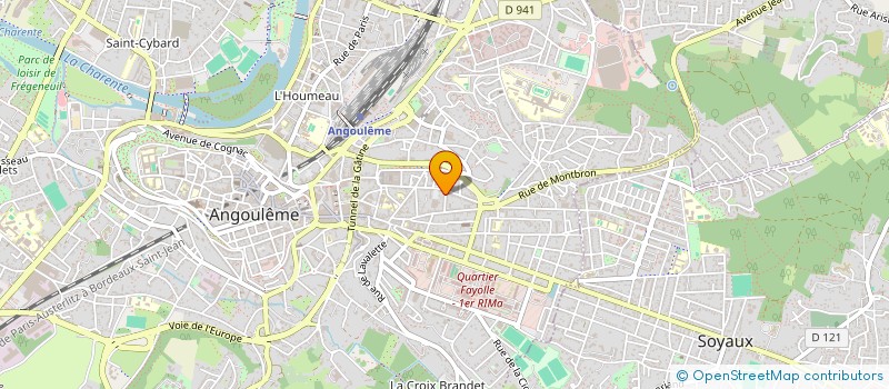 localisation de l'entreprise MONSIEUR EMMANUEL JACQUEL à ANGOULEME