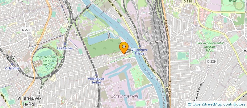 localisation de l'entreprise MONSIEUR EMMANUEL JACQUES  VILLENEUVE-LE-ROI