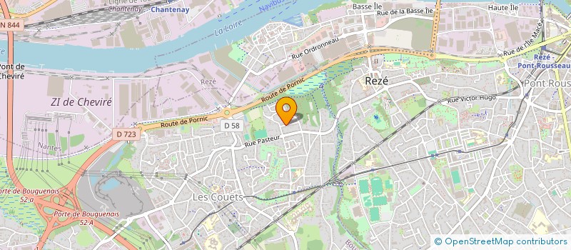 localisation de l'entreprise MONSIEUR EMMANUEL JARNIOU  BOUGUENAIS