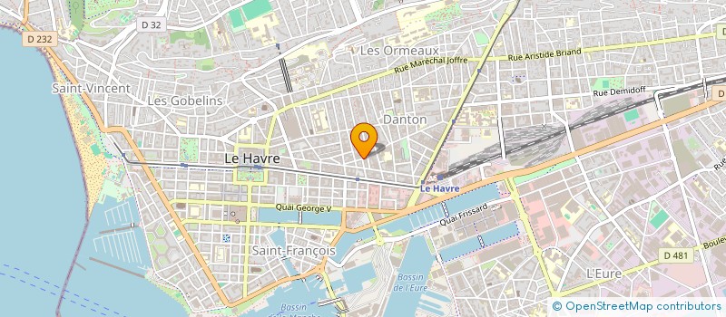 localisation de l'entreprise MONSIEUR EMMANUEL JASPARD à LE HAVRE