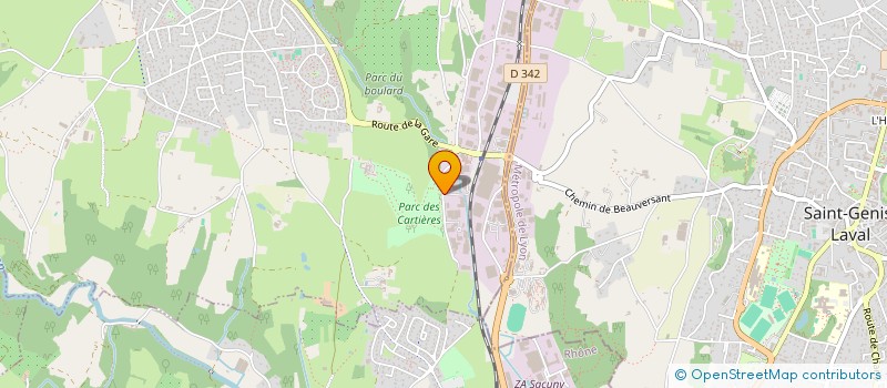 localisation de l'entreprise MONSIEUR EMMANUEL JAUDOIN à CHAPONOST