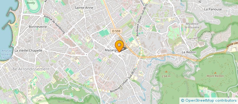 localisation de l'entreprise MONSIEUR EMMANUEL JEAN QUENTIN  MARSEILLE