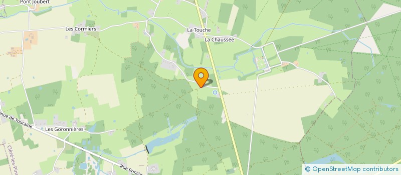 localisation de l'entreprise MONSIEUR EMMANUEL JEANNEAU  CLERE-LES-PINS