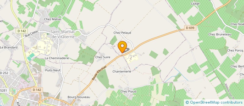 localisation de l'entreprise MONSIEUR EMMANUEL JEANNOT  VANZAC