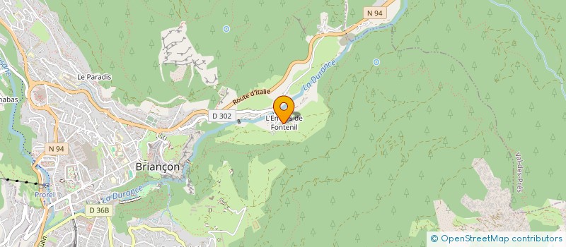 localisation de l'entreprise MONSIEUR EMMANUEL JEGO à BRIANCON