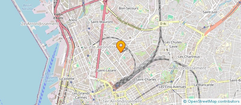 localisation de l'entreprise MONSIEUR EMMANUEL JOBARR  MARSEILLE