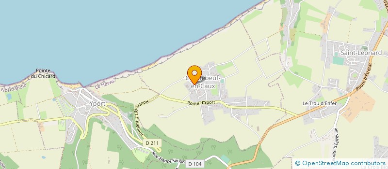 localisation de l'entreprise MONSIEUR EMMANUEL JOIN-DIETERLE  CRIQUEBEUF-EN-CAUX