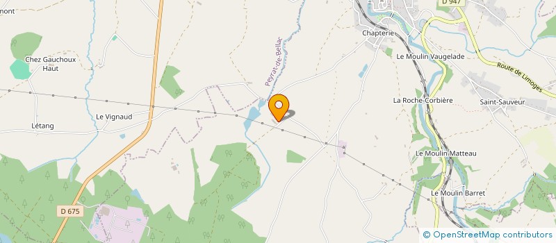 localisation de l'entreprise MONSIEUR EMMANUEL JOUBERT  BELLAC