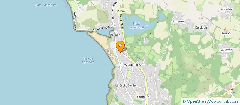 localisation de l'entreprise MONSIEUR EMMANUEL JOURDREN  SAINT-GILDAS-DE-RHUYS