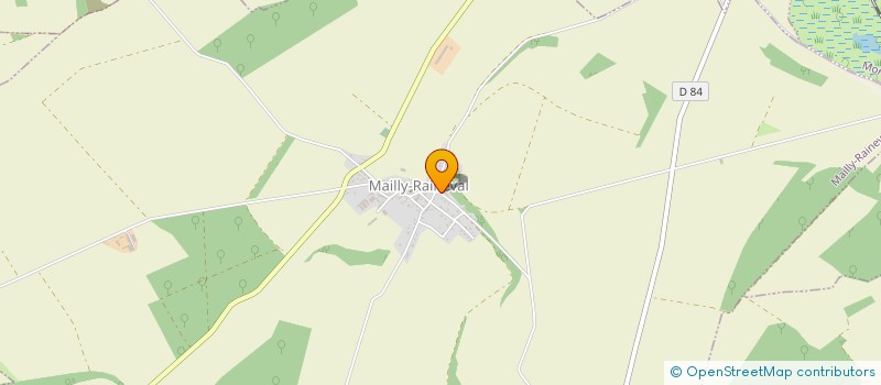 localisation de l'entreprise MONSIEUR EMMANUEL KABAOGLU  MAILLY-RAINEVAL