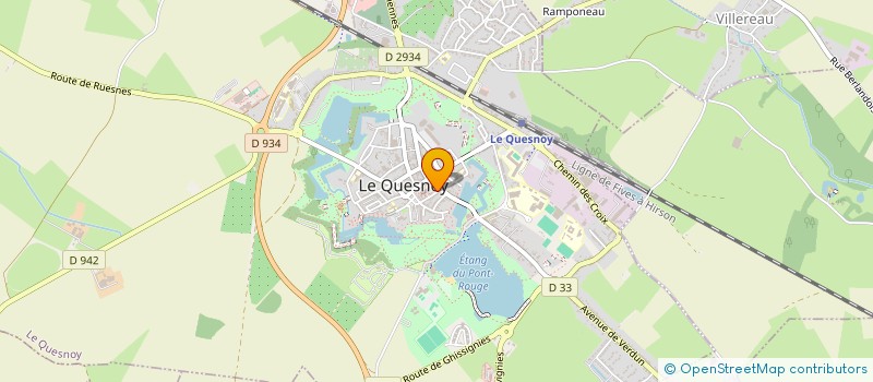 localisation de l'entreprise MONSIEUR EMMANUEL KEMANI à LE QUESNOY