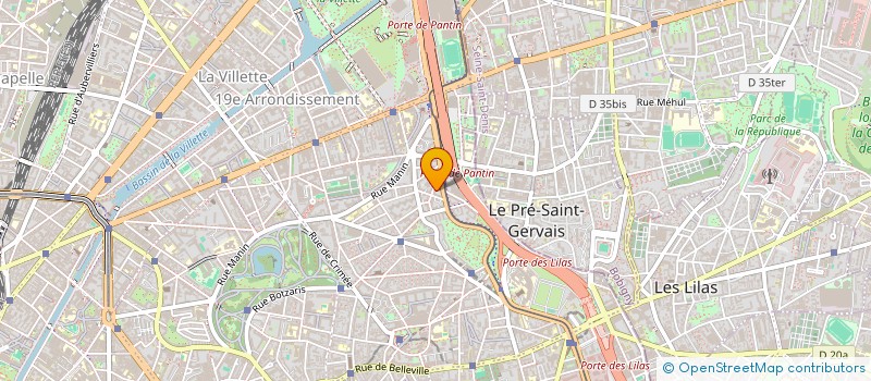 localisation de l'entreprise MONSIEUR EMMANUEL KESSE  PARIS